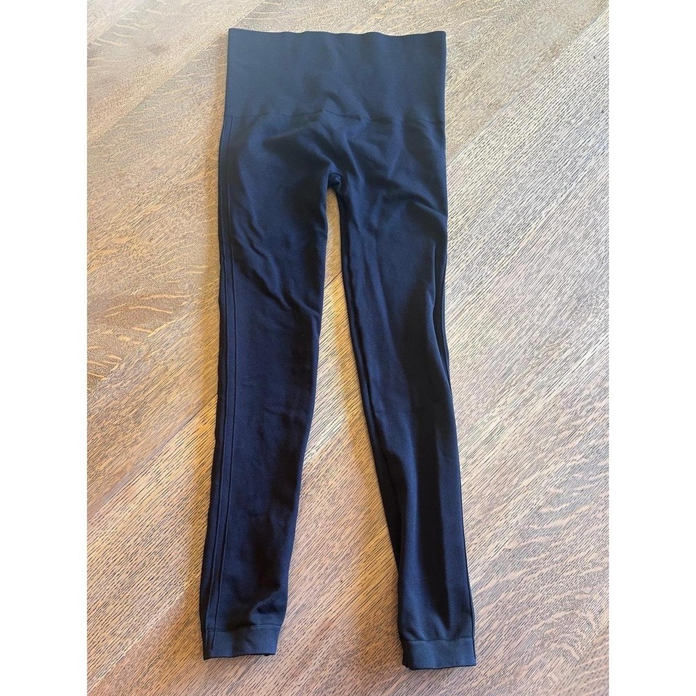 SPANX Black Leggings – Women's Size Medium – Excellent Condition